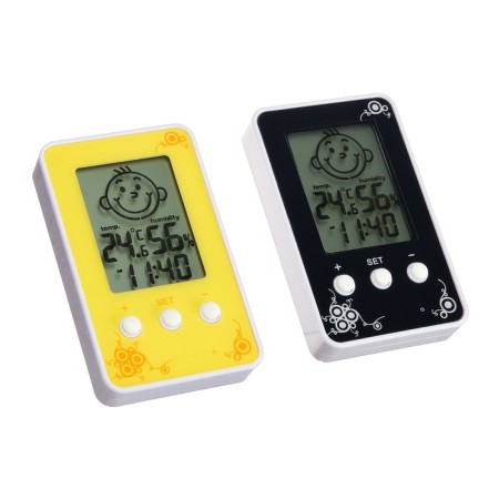 Thermometer Luazon LTR-12, electronic, humidity, clock, mix-6