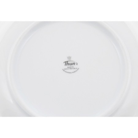 Constance pack plate, decor "Gray ornament, platinum layout", 19 cm-1
