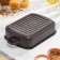 A baking sheet with a lid, 3 l, d = 7 cm, brown color