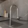 MILARDO RORA RORBN0JM05 kitchen mixer, pour 222 mm, color satin