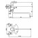 Vidima Vanimauno bath mixer, pouring 320 mm, chrome