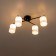 Ceiling chandelier "NILS" E27 4x60 watts