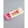 Folding box for 10 sweets "most beautiful", 9.8 x 22 x 3.5 cm. Confectionery packaging