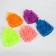 Torso cleaning mittens, two -sided, 17 × 13.5 cm, mix