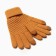 Women's gloves minku 21 cm mustard