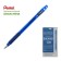 Ballic handle Pentel Feel it!, Three-sided capture zone, node-igla 1.0mm, blue rod, oil base, metal tip, rubber flu