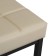 Bar loft-1 stool with a back, black/ milk reptile