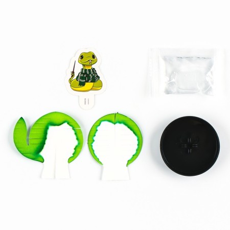 Set for experiments "New Year's Crystals", a snake snake-4