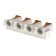 Facade lamp "Elegant", FSD-041, 8 W, 3000K, 4 rays, IP65, 220 V, plastic, white