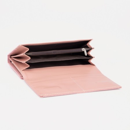 Women's wallet on magnets, powder color-3