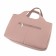 Women's bag (B2837-09550) genuine leather, pink, 1x210x36 cm