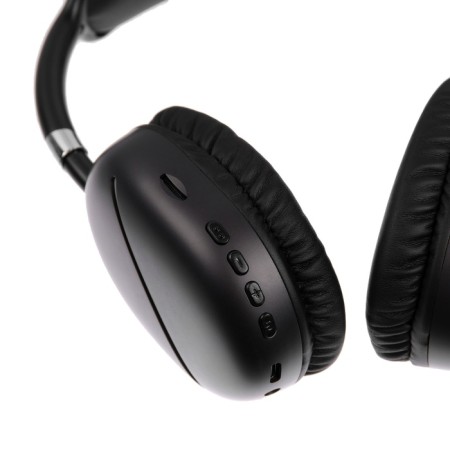 AKZ MAX10 headphones, wireless, full -size, microphone, backlight, black-6
