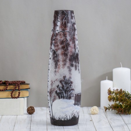VAZA "Winter" monochrome 40 cm 2748-1