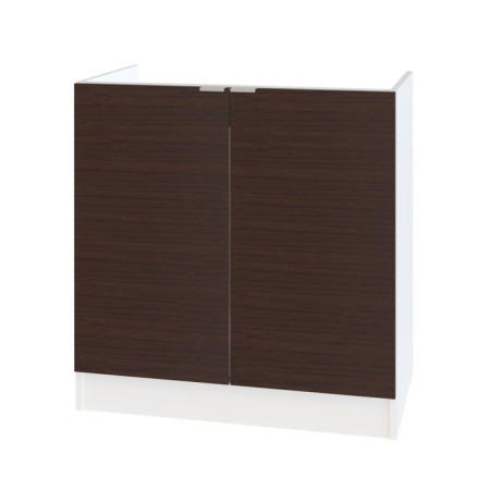 Table for a patch washing, 800 × 462 × 820 mm, white / wenge color