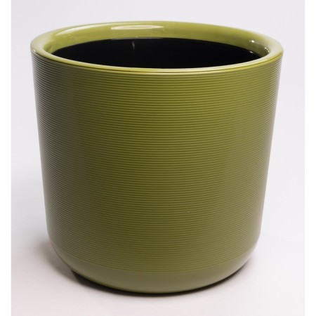 Plastic pot Live-In-Green with the Lyon tab, D = 15 cm, 2 l, color Fern