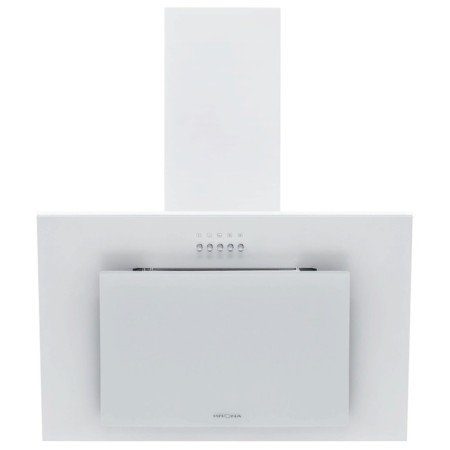 Exposure Krona Vierkant 600 Black PB, inclined, 890 m3/h, 3 speeds, 60 cm, white