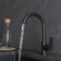 MILARDO MEAL M01BLJ0M05 kitchen mixer, pour 182 mm, black matte
