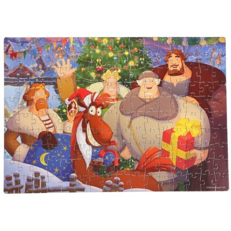 Puzzle "Three heroes and navel of the Earth", 160 elements-2