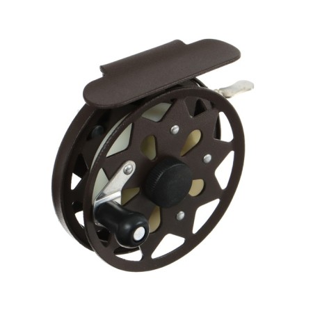 Inertial coil, metal, diameter 6.5 cm, dark brown color, TL65-2