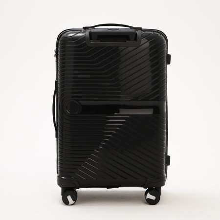 Middle suitcase 24 ", lightning department, code castle, 4 wheels, black color-6