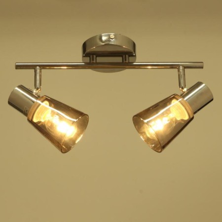 Economic lights Crown 2x60W E14, chrome 44x10x23 cm-3