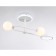 LED ceiling LED with a change of lamp and control panel Ambrella Light, Linetech, FL666221, G9, 29 W, 2175LUM, 3000-6400K, white, white matte color