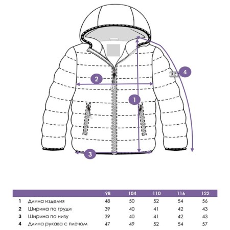 Demisason jacket for the girl PlayTode, height 104 cm-13