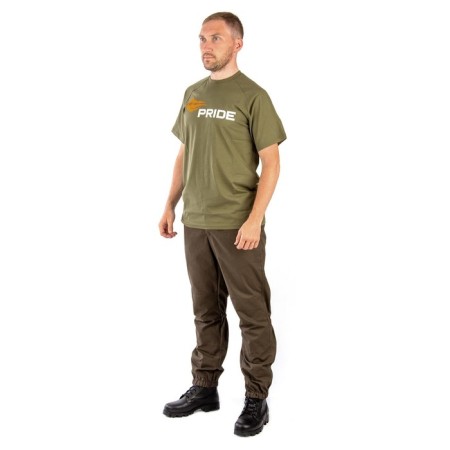 Pride Logo T-shirt, cotton, khaki, rr XS-3