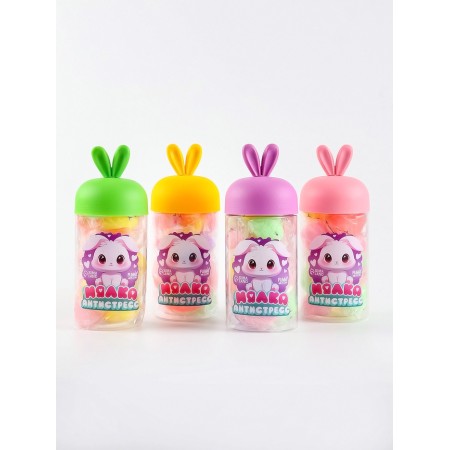 Antistress Squash Magic "Bunny" in a bank-7