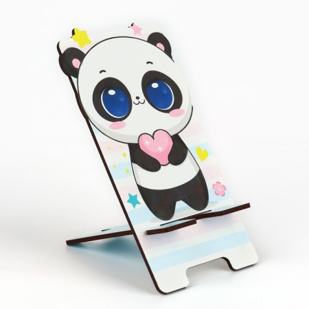 The stand for the phone "Panda", 8.9 x 16.3 cm.-1