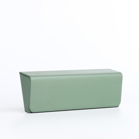 Case for glasses on the cracker, green color
