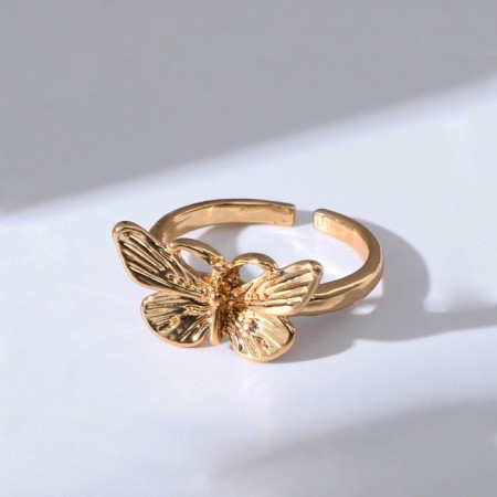 Ring "mood" butterfly, color gold, dimensionless-2