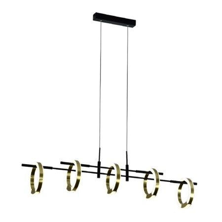 Spring LED LED GerHort G91061/4BK+GD, 4XLED, 150x20x120 cm, gold color