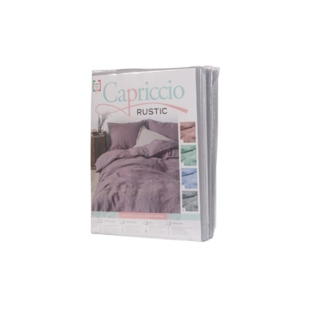 Bed linen duet Capriccio Silver, size 200x215 cm, 145x210 cm - 2 pcs, 70x70 cm - 2 pcs-1