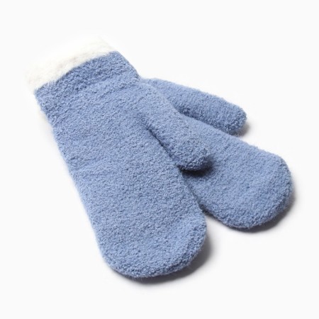 Women's mittens at the lawsuit Minaku Raw 22 cm blue-1