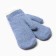 Women's mittens at the lawsuit Minaku Raw 22 cm blue