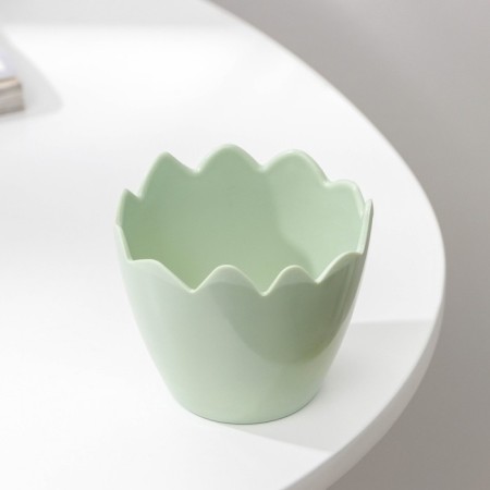Kashpo for flowers "Shell", 8 × 6.5 cm, color mix-2
