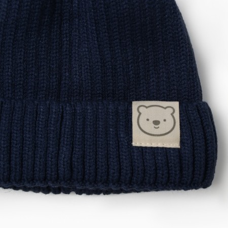 Hat crumb I, p. 44-46 cm, 1 year, blue-3