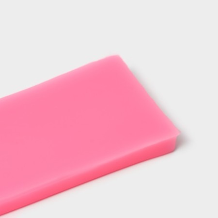 Mold Dolyana "Keyboard", silicone, 14.5 × 4.5 × 1 cm, pink color-3