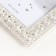 Photo frame metal, glass 10x15 cm "Round Rhiners" 14x19 cm