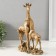 Polystone souvenir "Giraffe with cub" 27x7.5x18 cm