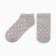 Women's socks "hearts, gray color, rr 23-25