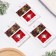 The candles of tea flavored "flowering garden" in gift boxes, 18 pcs