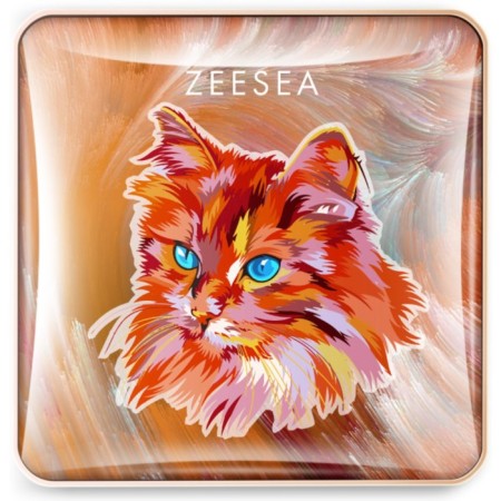 Eye Eye Zezea Tipsy Kitty Eyeshadow Quad, Tone 06, 3.5 g-1