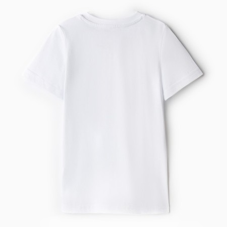 T -shirt Children's Minaku, white color, height 134 cm-7
