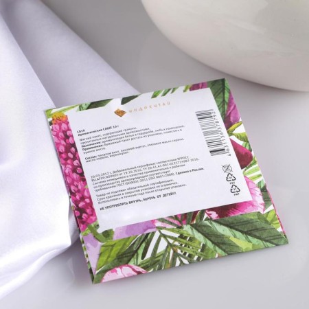 Sasha Aromatic "Flower Garden", Orchid, weight 10 g, size 10 × 10.5 cm-1