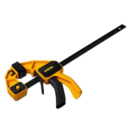 F-shaped clamp Denzel 20506, fast-packed, 300 x 80 mm