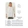 Women's tunic, size 66, white color