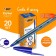 Ballic handle BIC "Cristal Exact", 0.7 mm, blue ink, tinted case, medium line of writing