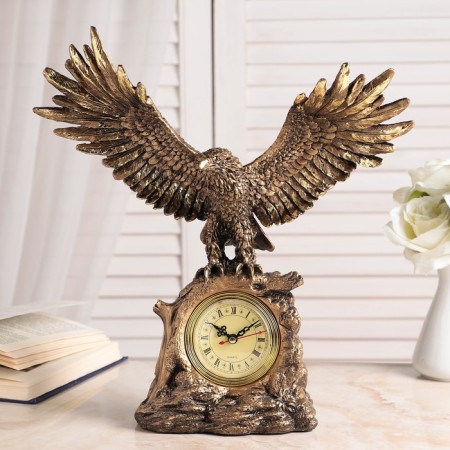 Table Kamin watches "Eagle straightened wings", 35 cm, gold-3